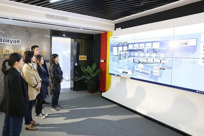 中国建材机械行业“十四五”规划编制工作调研组莅临安博官方网站机械考察调研