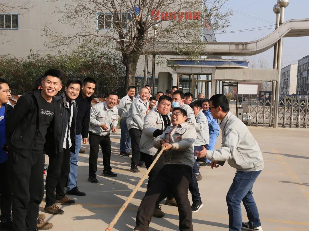 激情运动，快乐工作——安博官方网站机械股份举办第四届趣味运动会