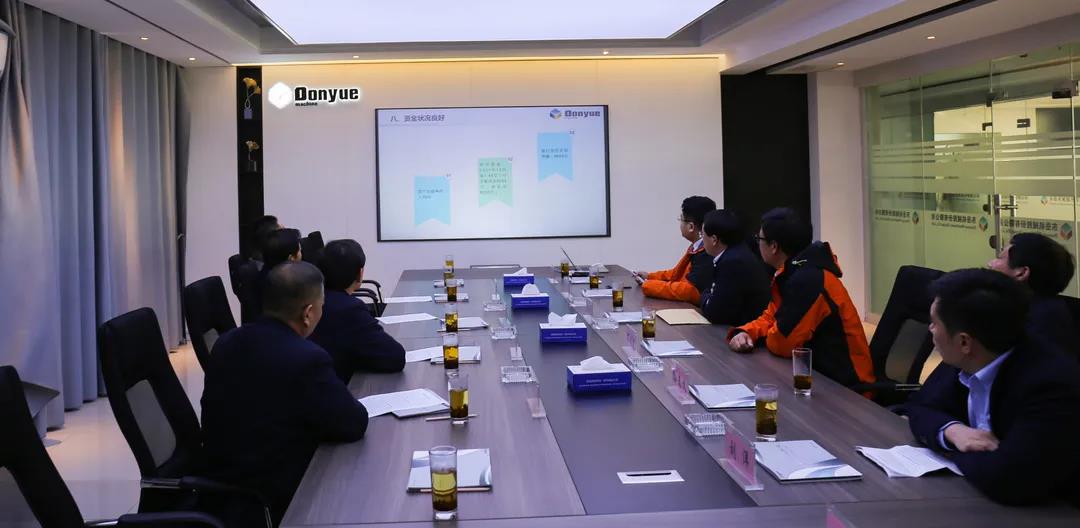 沂南县县委侯占夫书记一行莅临安博官方网站机械调研工作