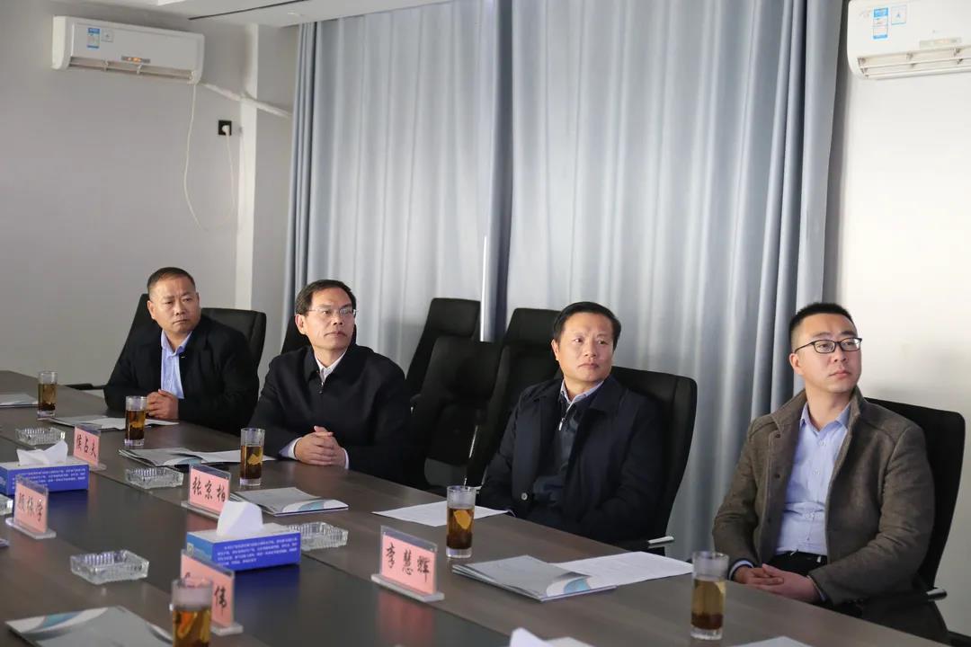 沂南县县委侯占夫书记一行莅临安博官方网站机械调研工作